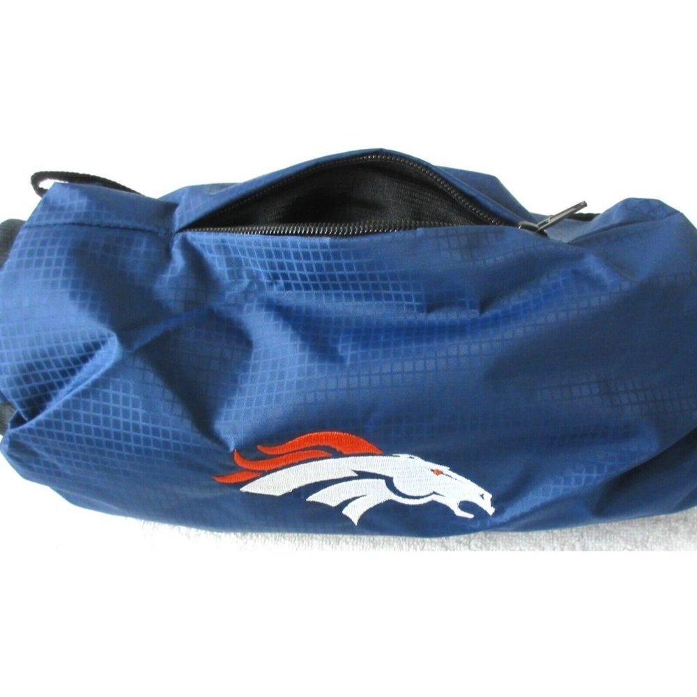 Denver Broncos NFL Handwarmer Waist Belt The Northwest Company Blue Orange NWT - Picture 3 of 4